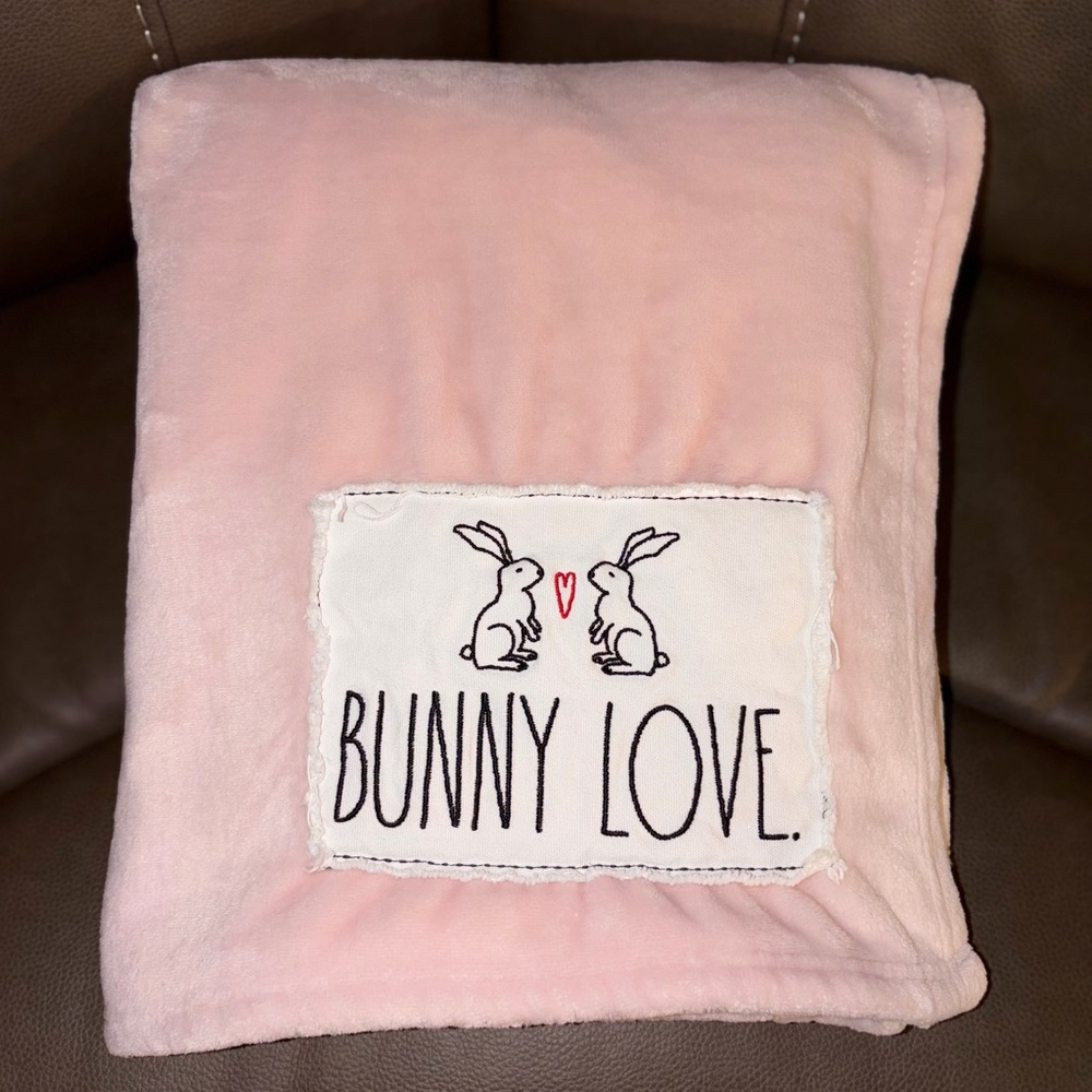 Rae Dunn Easter Throw Blanket